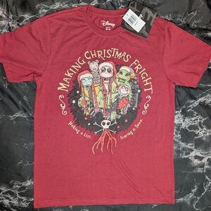 Disney 'Making Christmas Fright' Red Graphic Tee